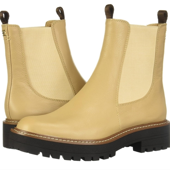 NWT Sam Edelman's Iconic Laguna Chelsea Boot, Sesame, 10 - Picture 3 of 5